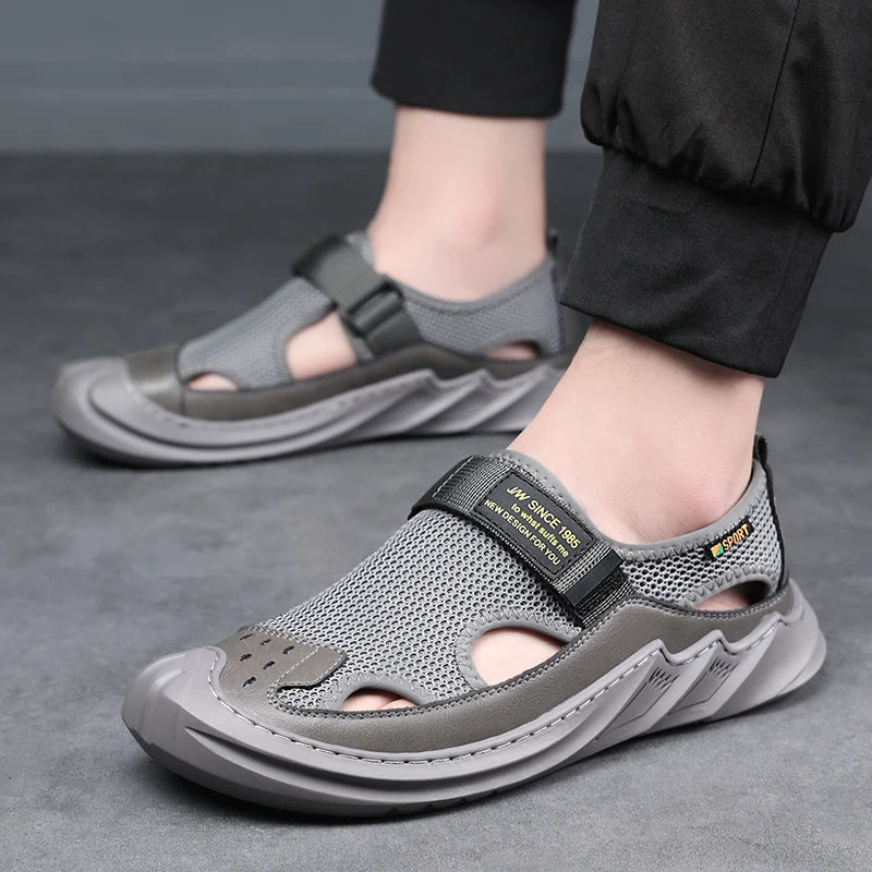 Men's Comfortable Casual Outdoor Hiking Shoes Breathable Orthopedic Sandals