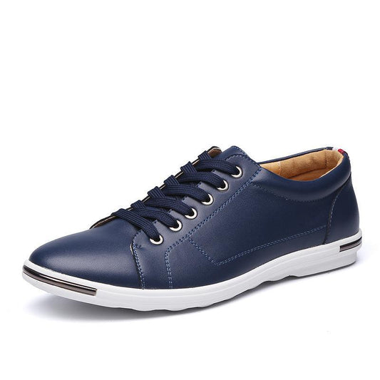 Fashion lace-up leather shoes casual work shoes