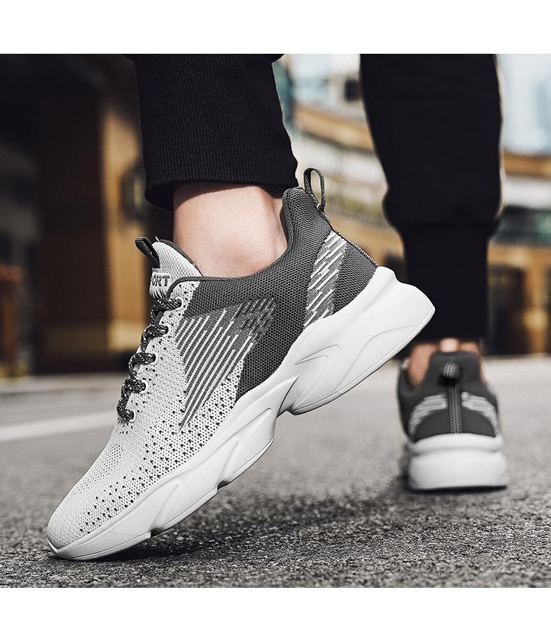 Outdoor sports platform casual breathable mesh shoes