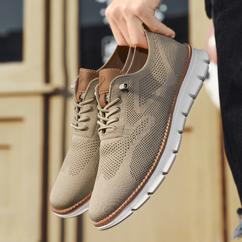 Comfortable & breathable sneakers fly woven mesh shoes for men and ...