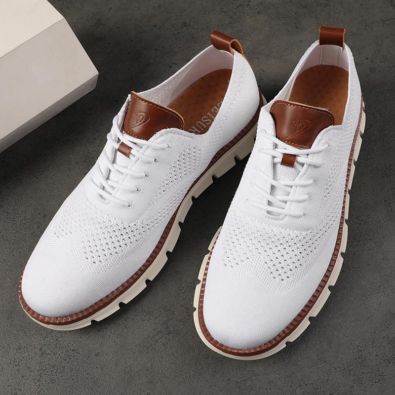 Men's Breathable Lightweight Mesh Casual Oxford Shoes – Suptrendy